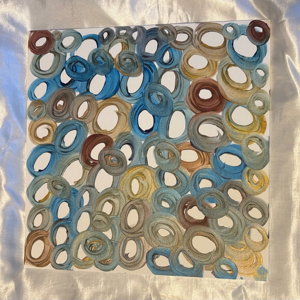 Abstract Circular Pattern Art Print